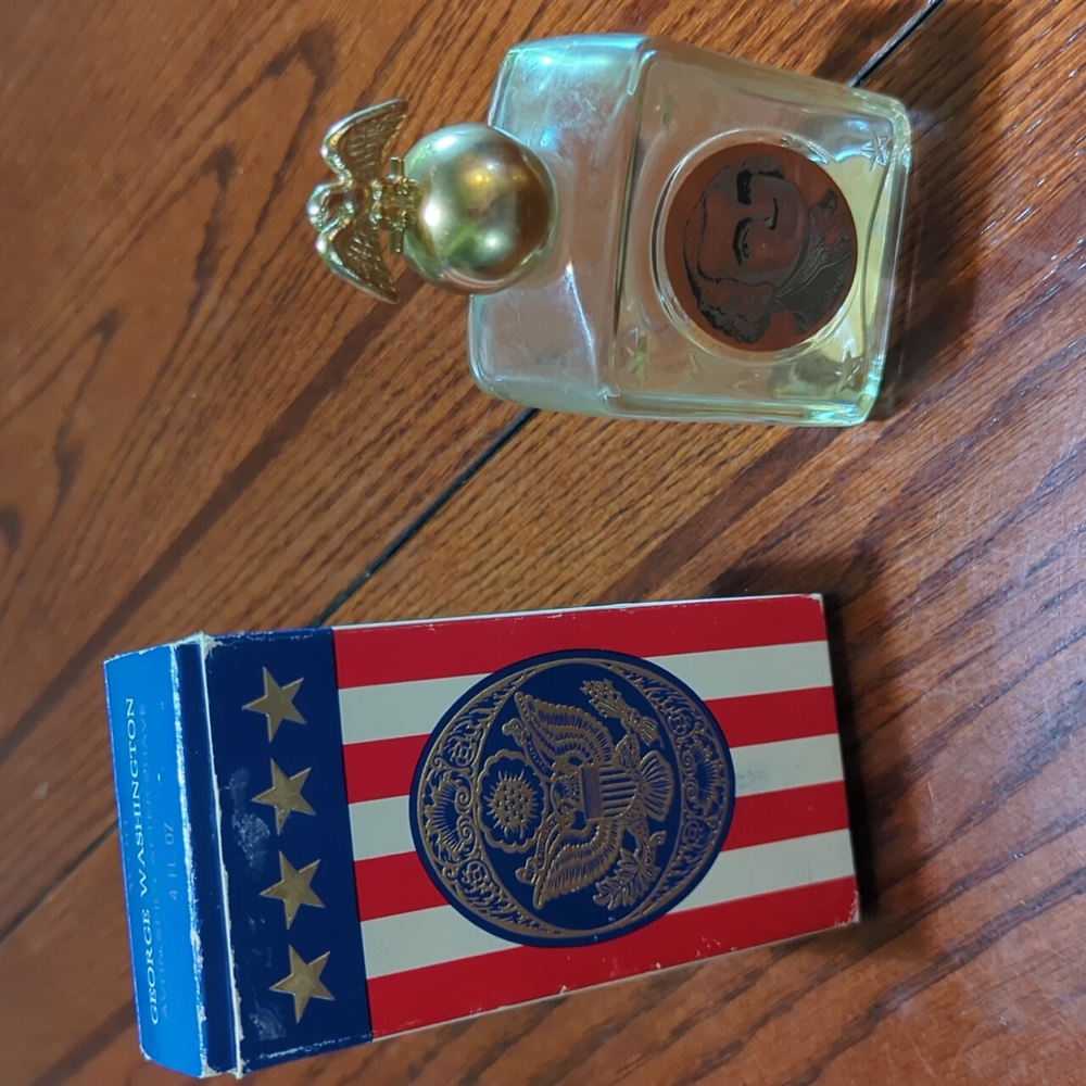 Avon Men's George Washington after shave bottle